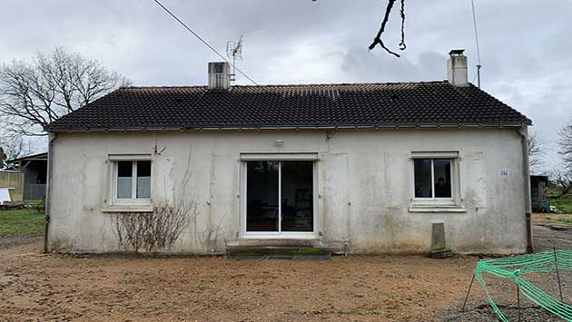 Rénovation de façade avant